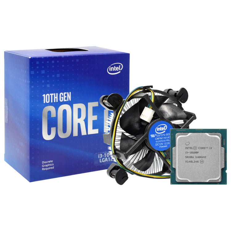 Processador Intel Core i3 10100F Socket LGA 1200 / 3.6GHz / 6MB