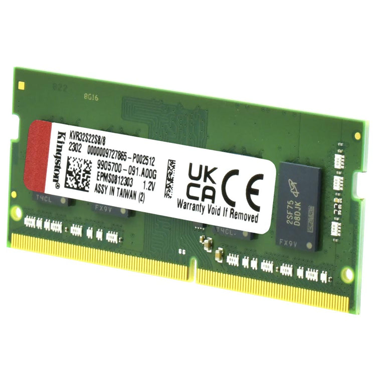 Memória RAM para Notebook Kingston DDR4 8GB 3200MHz
