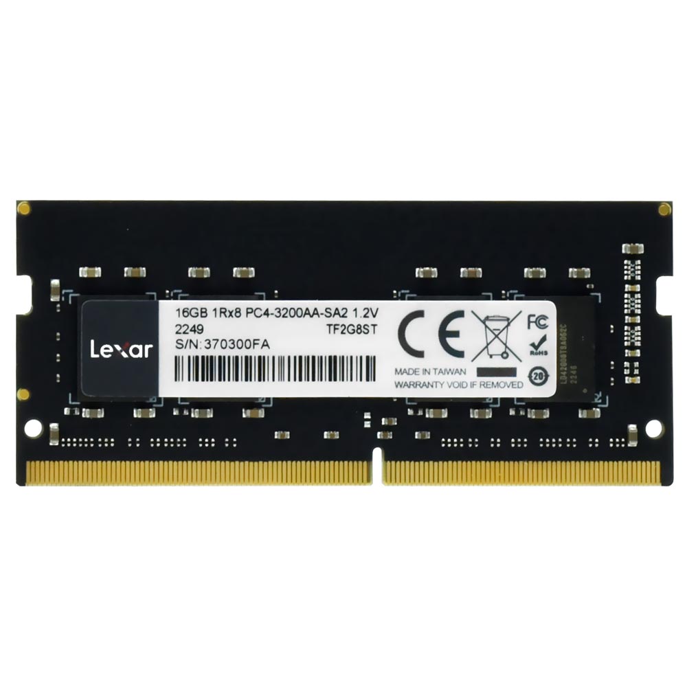 Memória RAM para Notebook Lexar DDR4 16GB 3200MHz