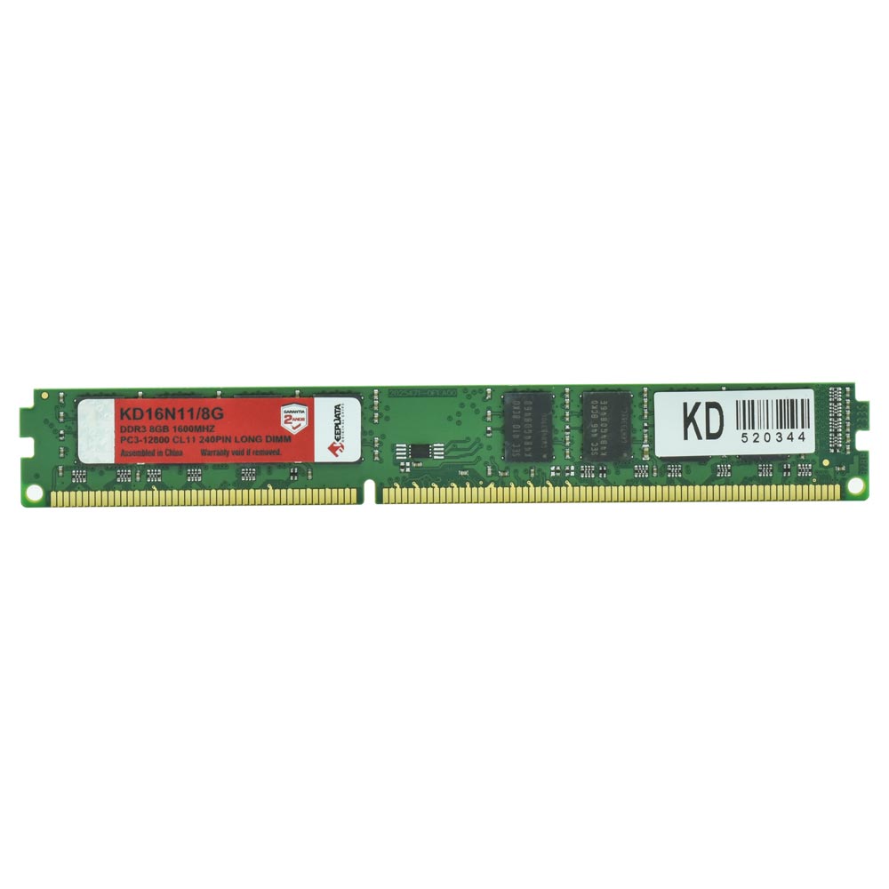 Memória RAM Keepdata DDR3 8GB 1600MHz