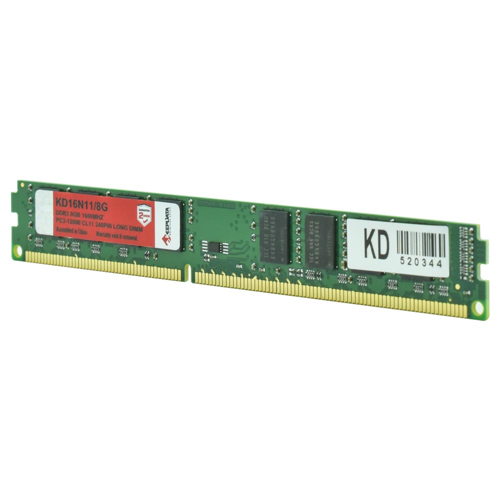 Memória RAM Keepdata DDR3 8GB 1600MHz