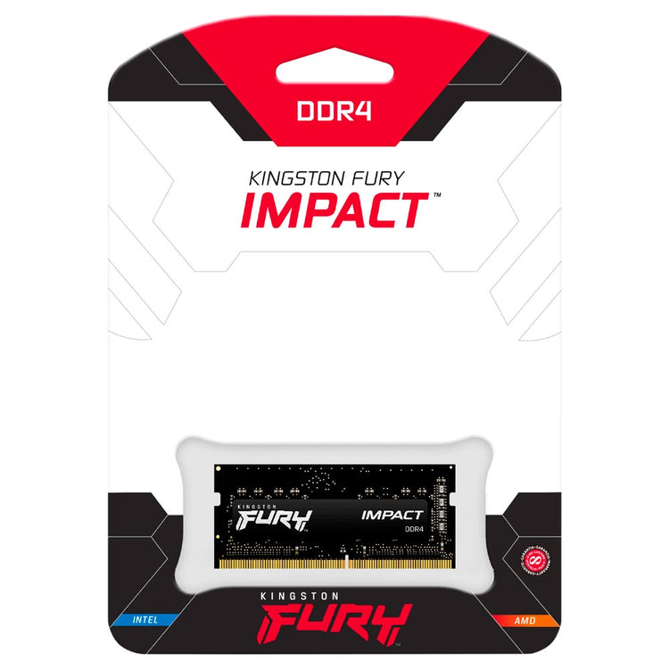 Memória RAM para Notebook Kingston Fury Impact DDR4 8GB 3200MHz