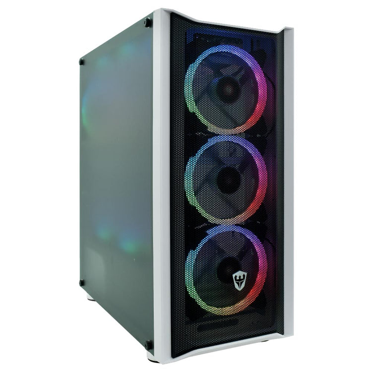Gabinete Gamer Satellite K382 Mid Tower / 8 Cooler - Branco