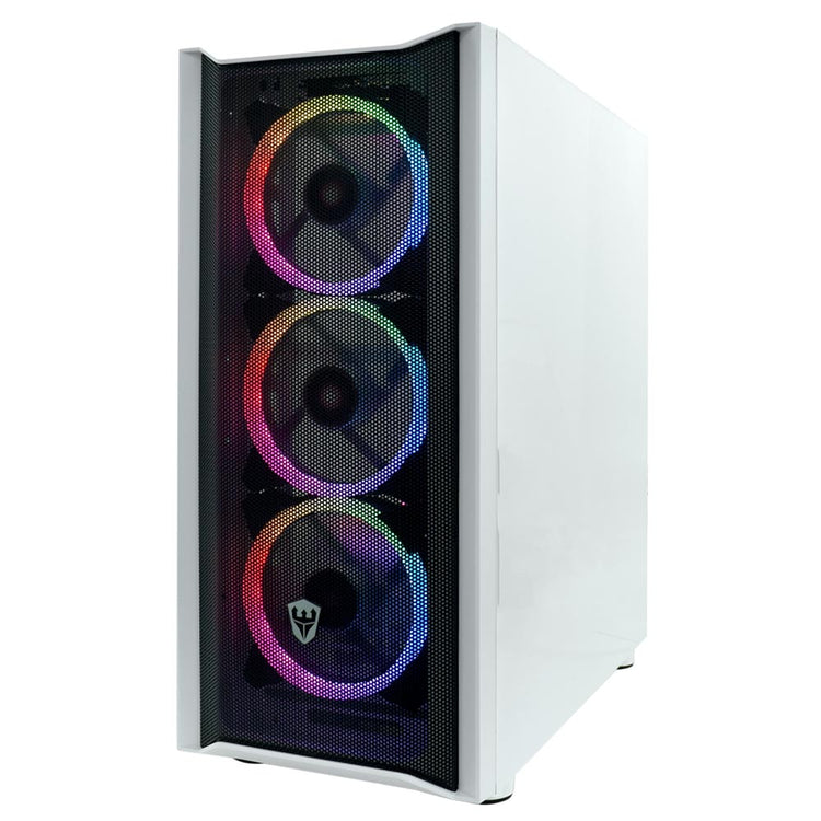 Gabinete Gamer Satellite K382 Mid Tower / 8 Cooler - Branco