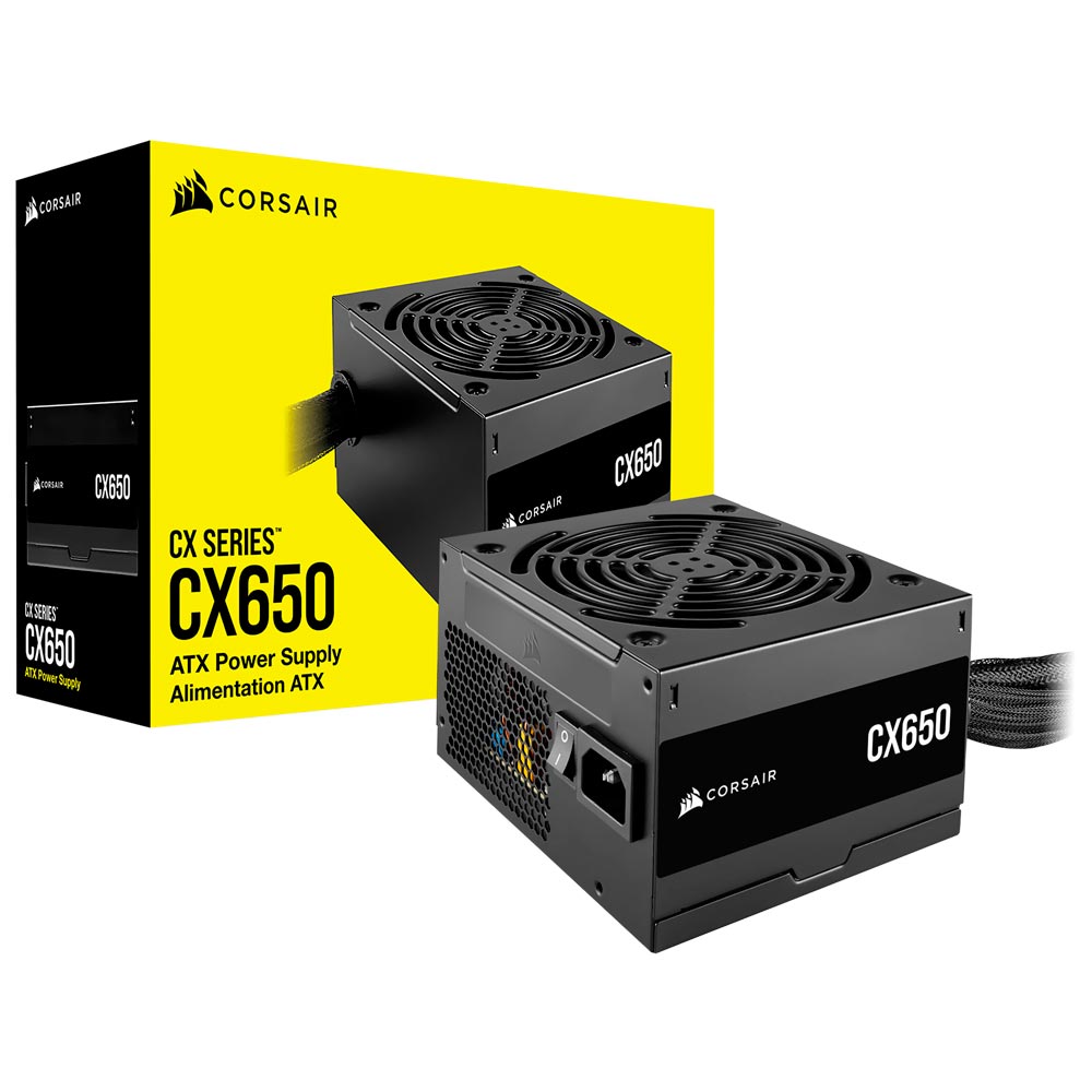 Fonte de Alimentação Corsair CX650 650W ATX / Não Modular / 80 Plus Bronze