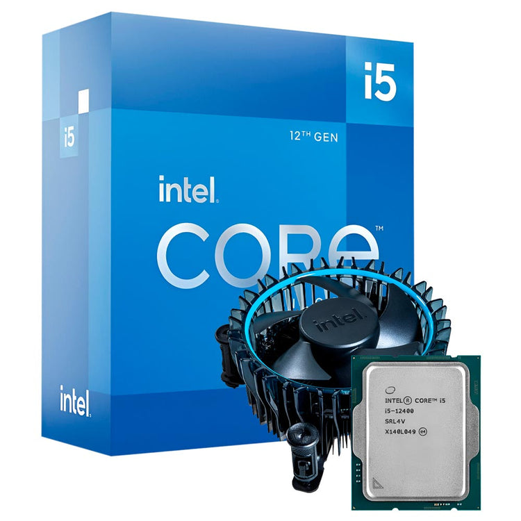 Processador Intel Core i5 12400 Socket LGA 1700 / 2.5GHz / 18MB