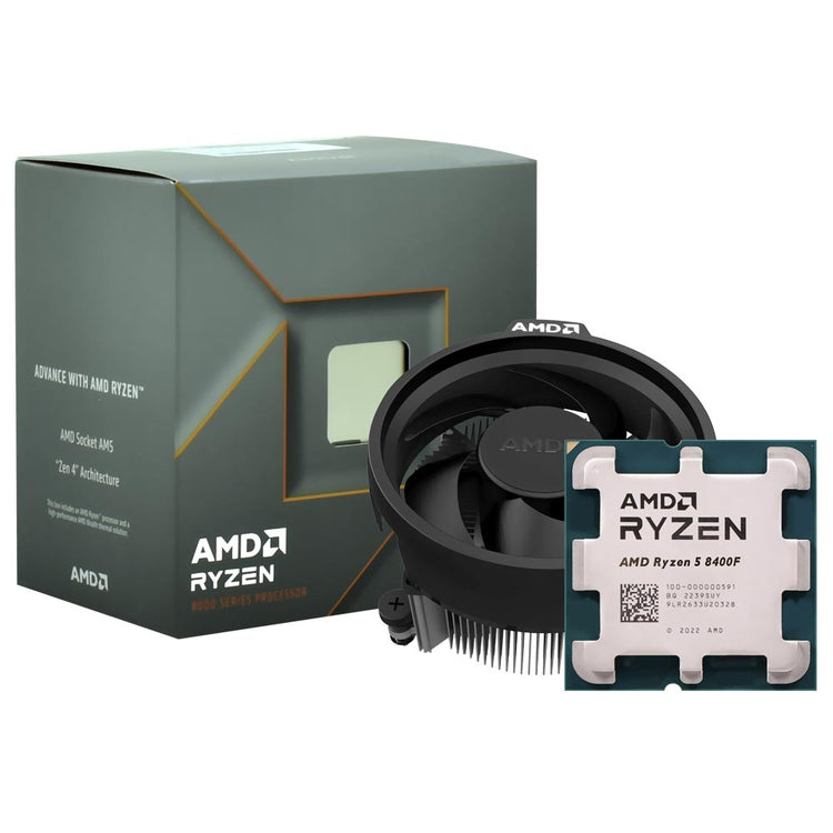 Processador AMD Ryzen 5 8400F Socket AM5 / 4.7GHz / 22MB