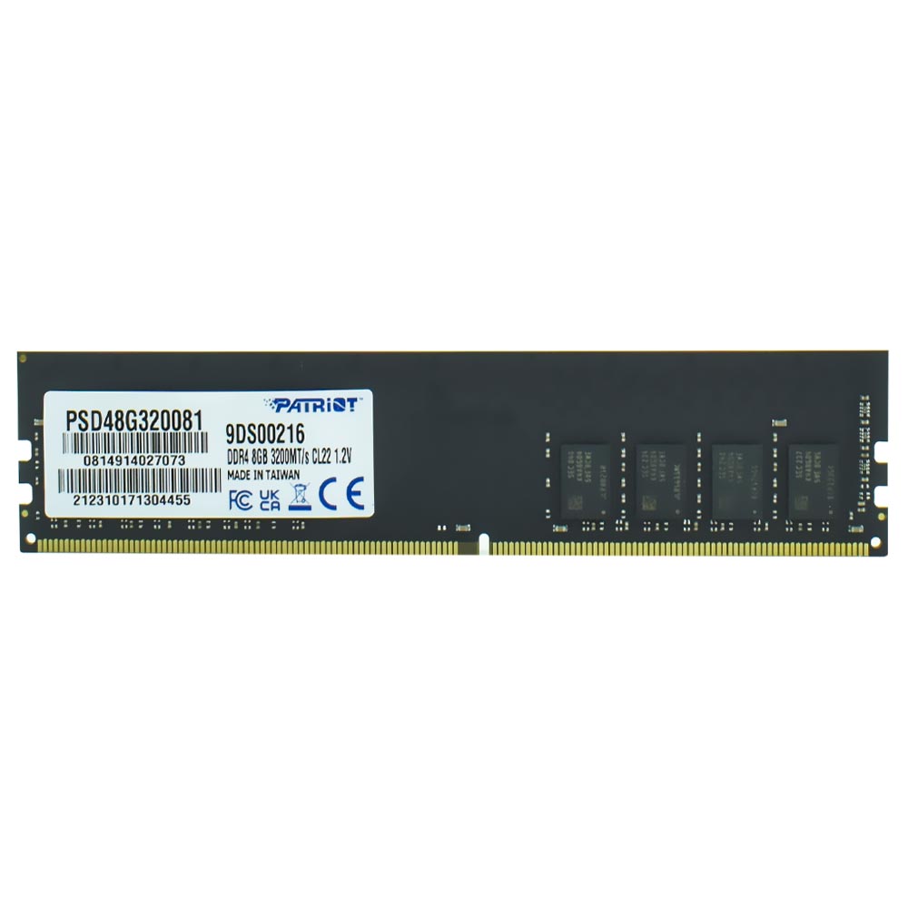 Memória RAM Patriot Signature DDR4 8GB 3200MHz