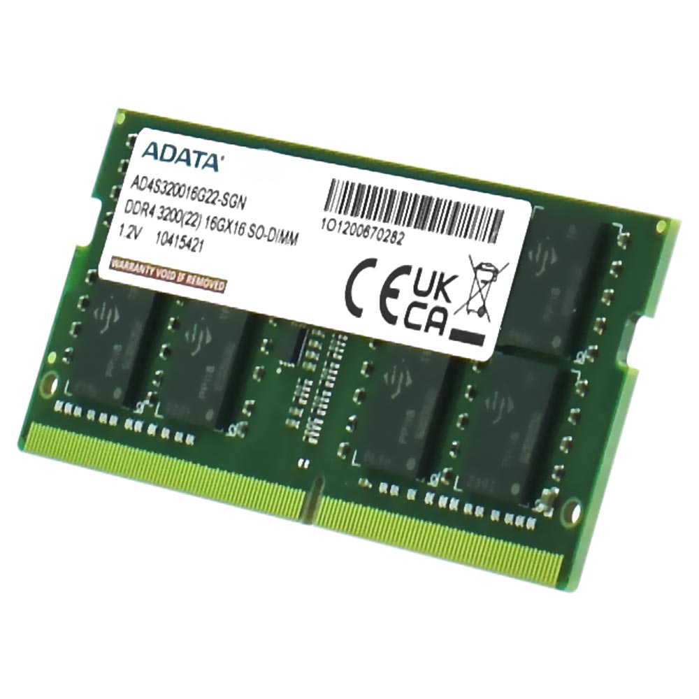 Memória RAM para Notebook ADATA DDR4 16GB 3200MHz