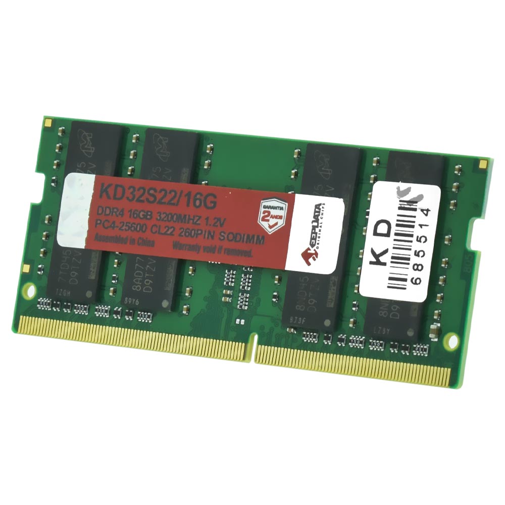 Memória RAM para Notebook Keepdata DDR4 16GB 3200MHz