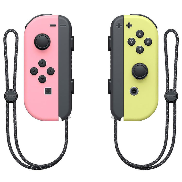 Controle Nintendo Switch Joy-Con Wireless - Rosa / Amarelo