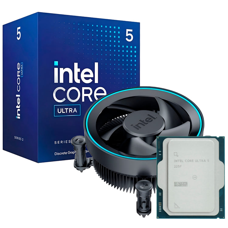 Processador Intel Core Ultra 5 225F Socket LGA 1851 / 20MB