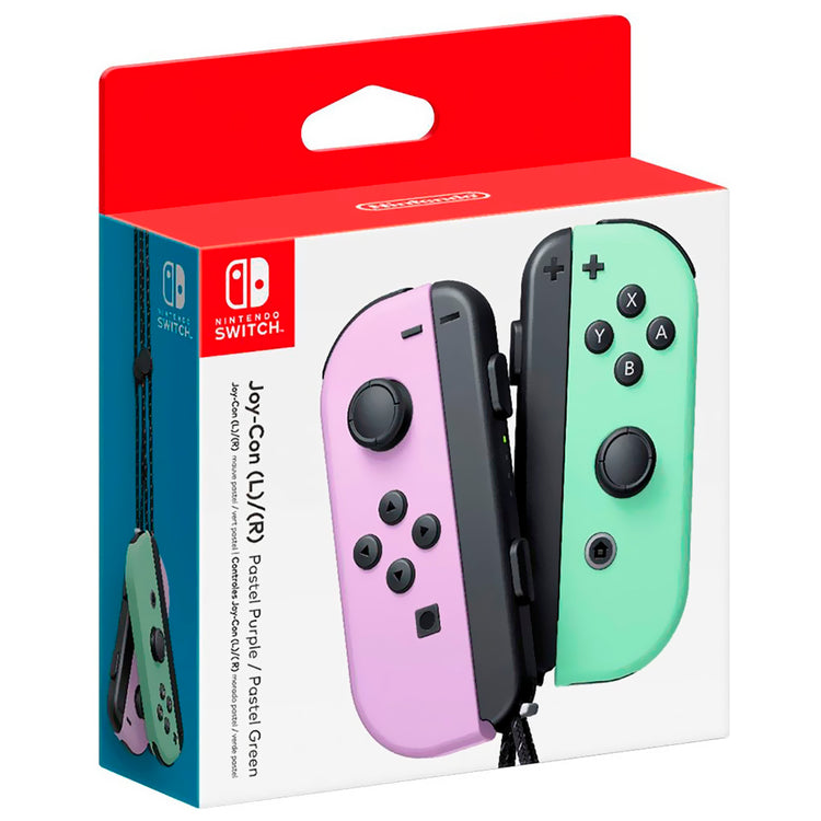 Controle Nintendo Switch Joy-Con Wireless - Roxo / Verde