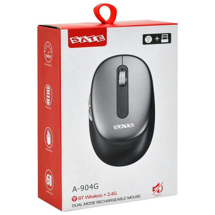 Mouse Satellite A-904G Wireless - Preto