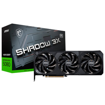 Placa de Vídeo MSI Shadow 3X OC 16GB GeForce RTX5080 GDDR7