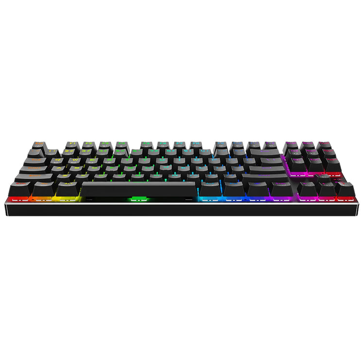 Teclado Gamer Mecânico Redragon K660-RGB Dharma TKL USB / RGB / RED / Inglês - Preto