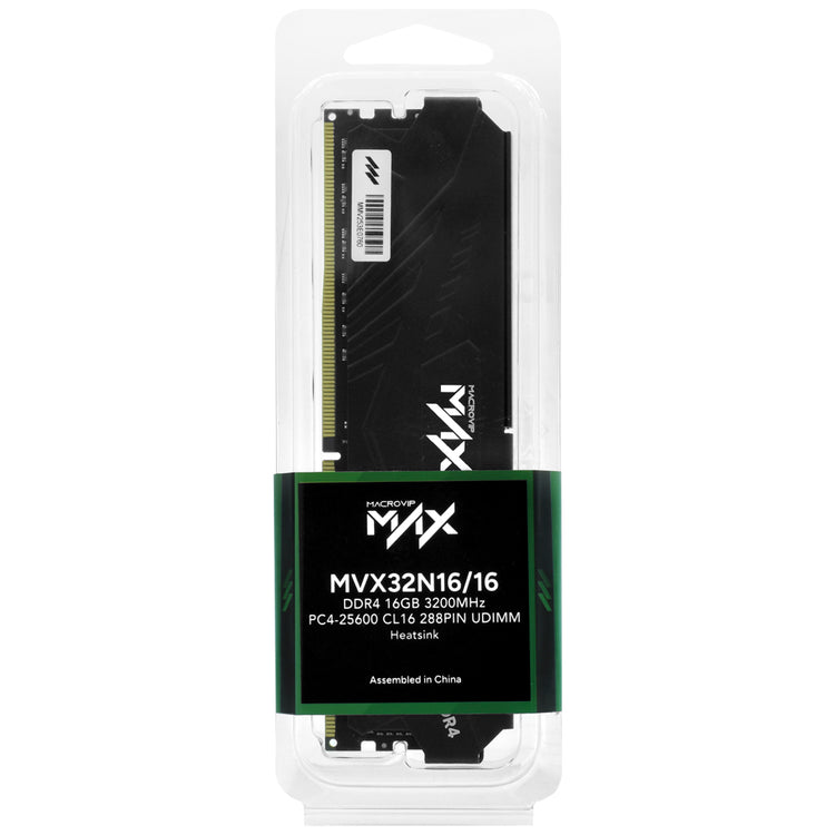 Memória RAM Macrovip Max DDR4 16GB 3200MHz