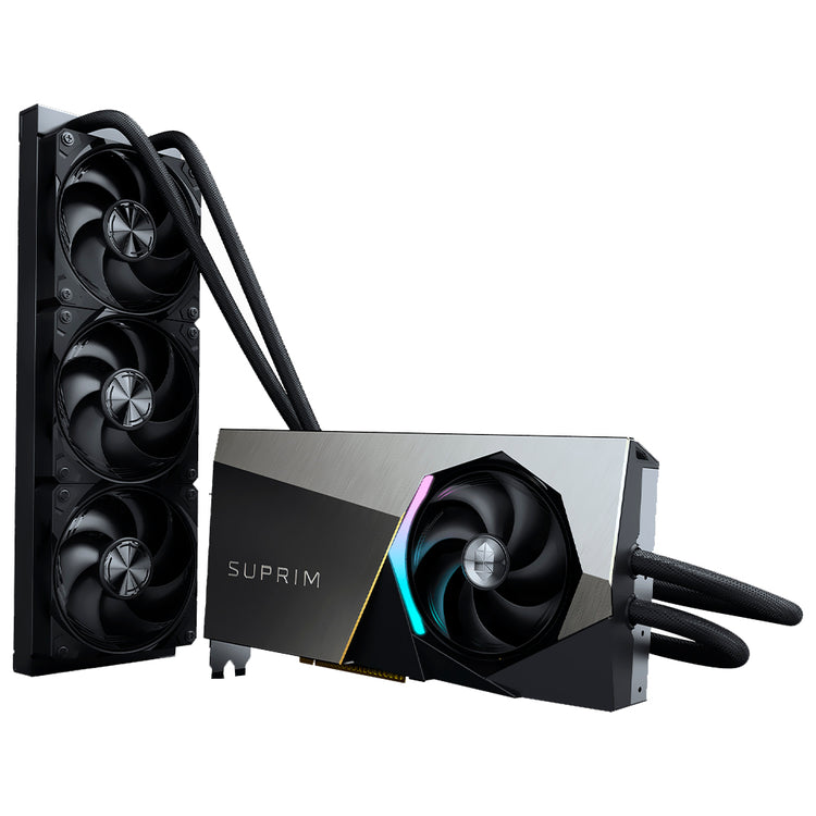 Placa de Vídeo MSI Suprim Liquid Soc 16GB GeForce RTX5080 GDDR7