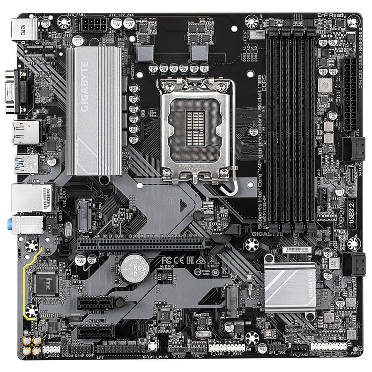 Placa Mãe Gigabyte B760M D3HP Socket LGA 1700 / DDR5