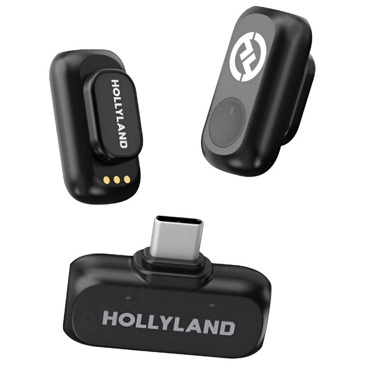Microfone Hollyland Lark A1 Mini Duo Lavalier Wireless / USB-C