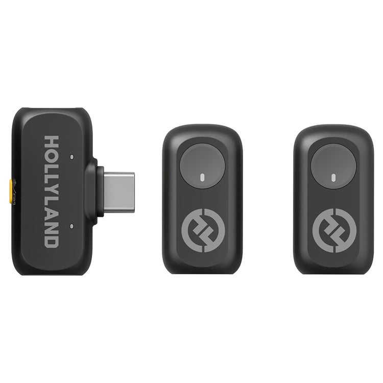 Microfone Hollyland Lark A1 Mini Duo Lavalier Wireless / USB-C