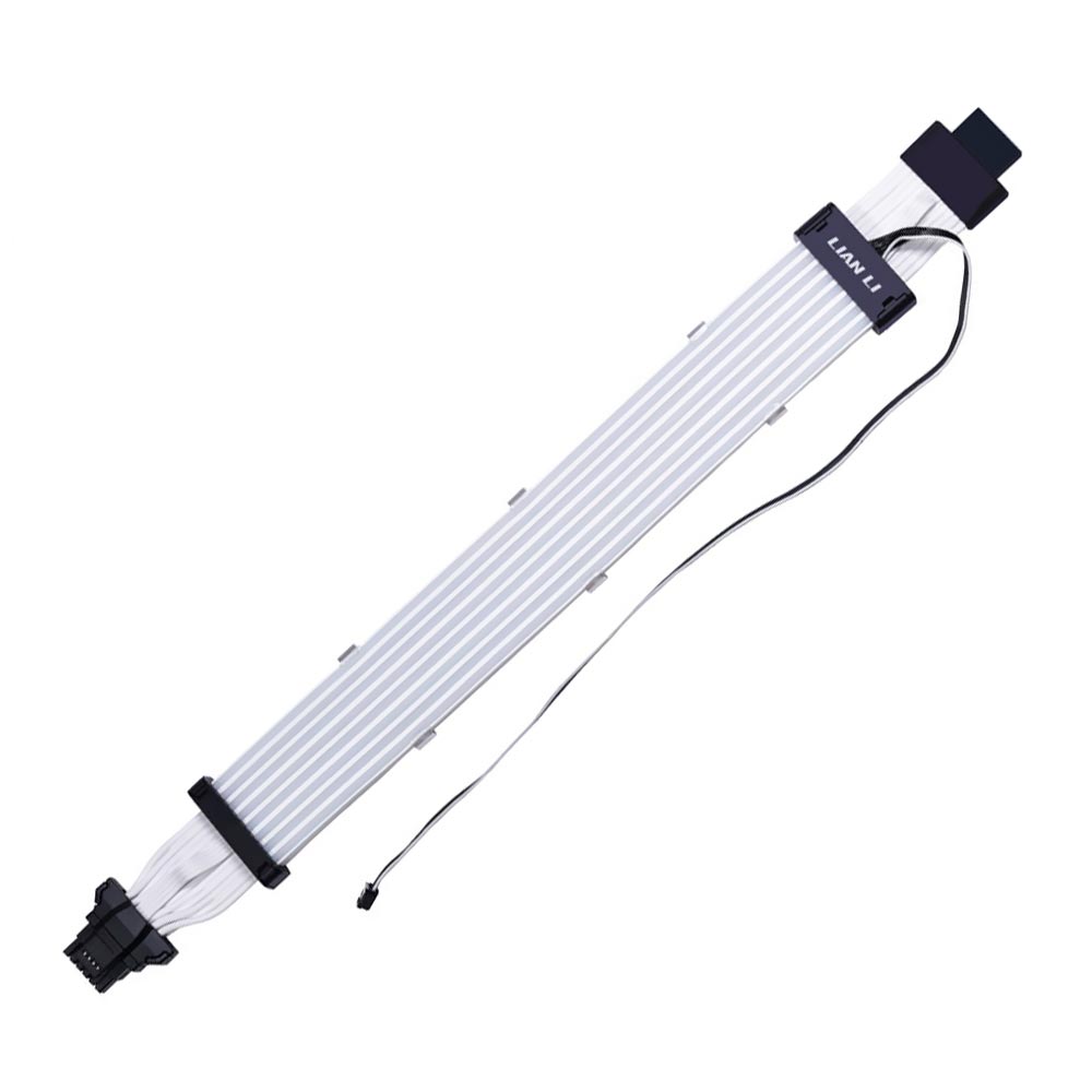 Cabo de Extensão Lian Li PW16-8PV2 Strimer Plus V2 8 Light Guide 320MM / 12 Pinos - Preto