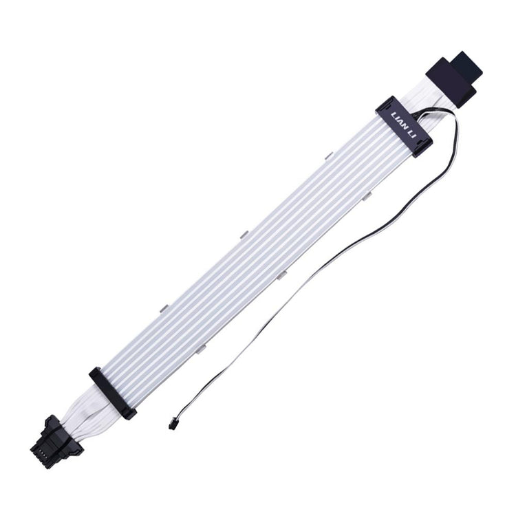 Cabo de Extensão Lian Li PW16-8PV2 Strimer Plus V2 8 Light Guide 320MM / 12 Pinos - Preto