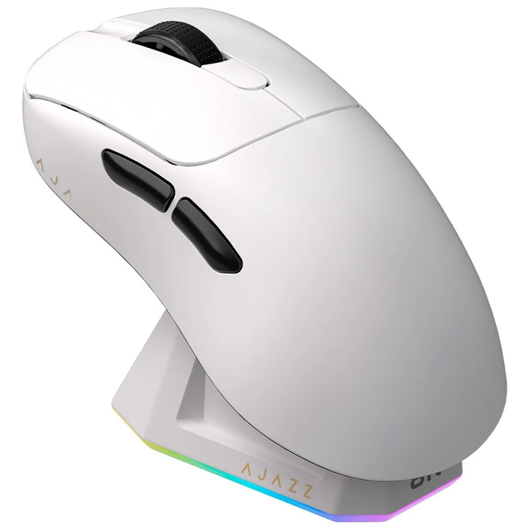 Mouse Gamer Ajazz AJ179P Nacodexx Wireless - Branco