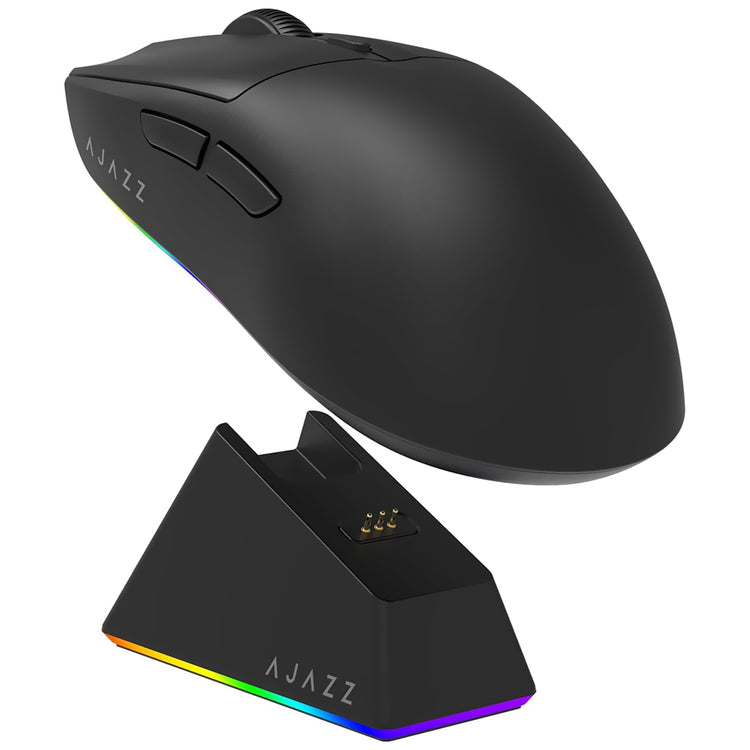 Mouse Gamer Ajazz AJ139 V2 MC Nacodexx Wireless - Preto