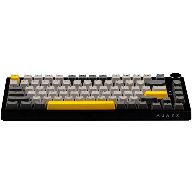 Teclado Gamer Mecânico Ajazz AK820 Nacodexx USB / RGB / Moon Yellow