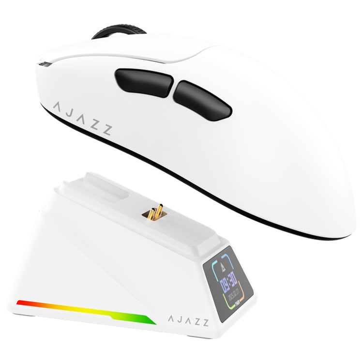 Mouse Gamer Ajazz AJ179APEX Nacodexx Wireless - Branco
