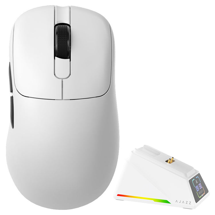 Mouse Gamer Ajazz AJ179APEX Nacodexx Wireless - Branco