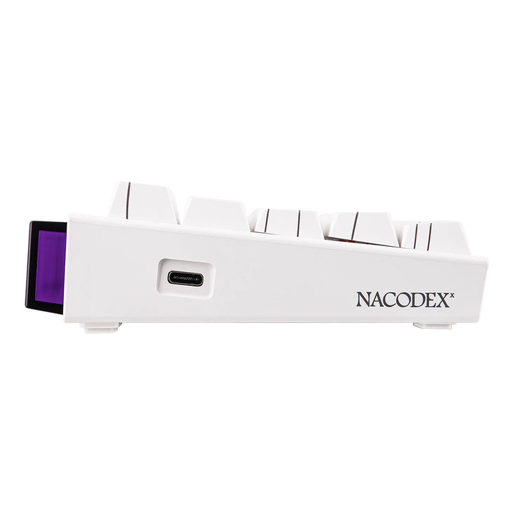 Teclado Gamer Mecânico Ajazz NK68 Nacodexx Mini USB / RED / Inglês - Branco