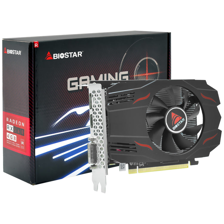 Placa de Vídeo Biostar 4GB Radeon RX560 GDDR5