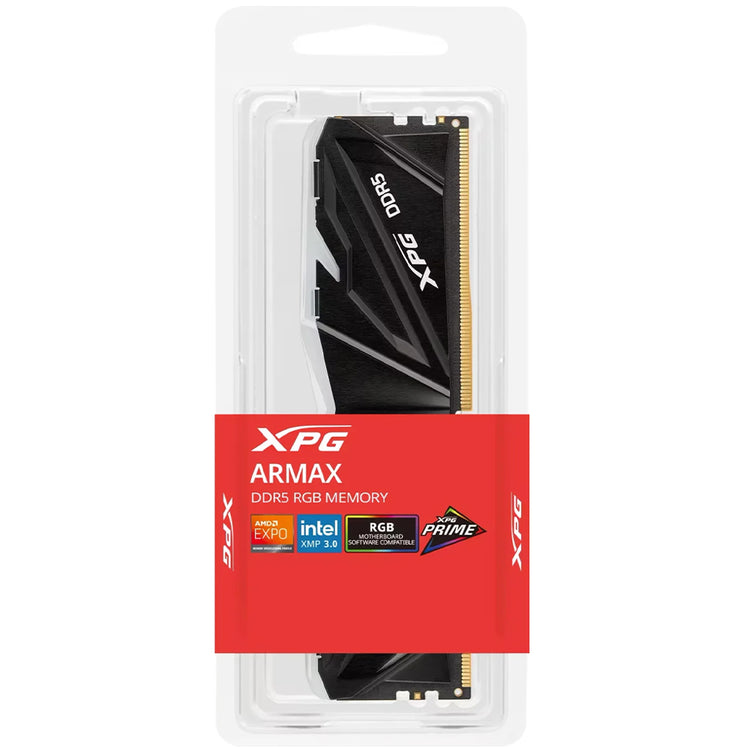 Memória RAM ADATA XPG Armax DDR5 5600MHz 16GB 5600MHz RGB - Preto
