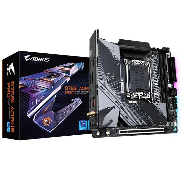 Placa Mãe Gigabyte B760I AORUS Pro Socket LGA 1700 / DDR5