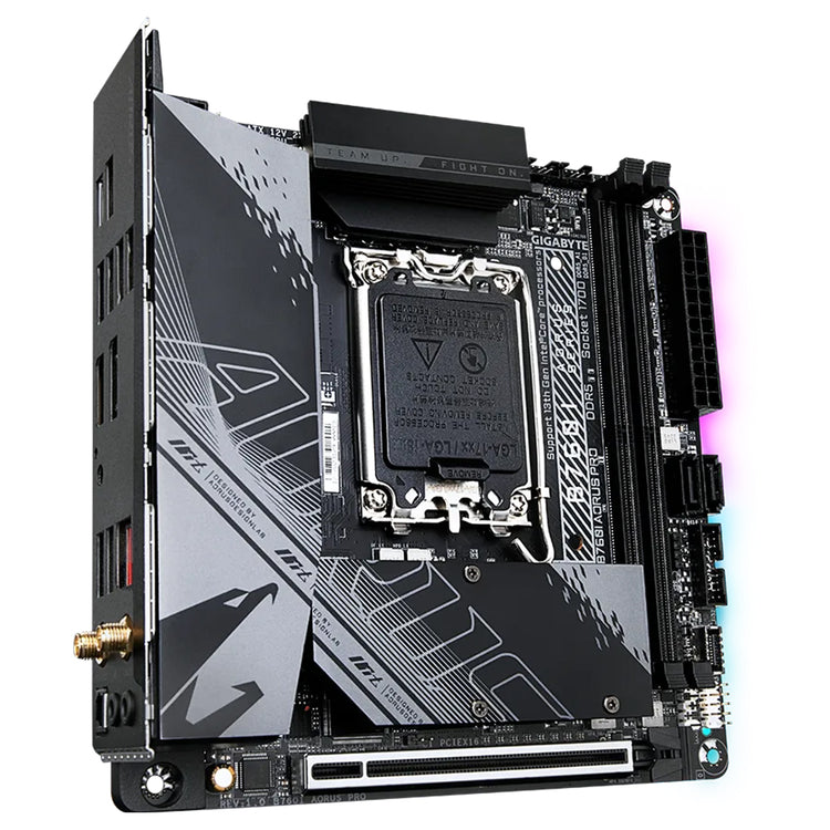 Placa Mãe Gigabyte B760I AORUS Pro Socket LGA 1700 / DDR5