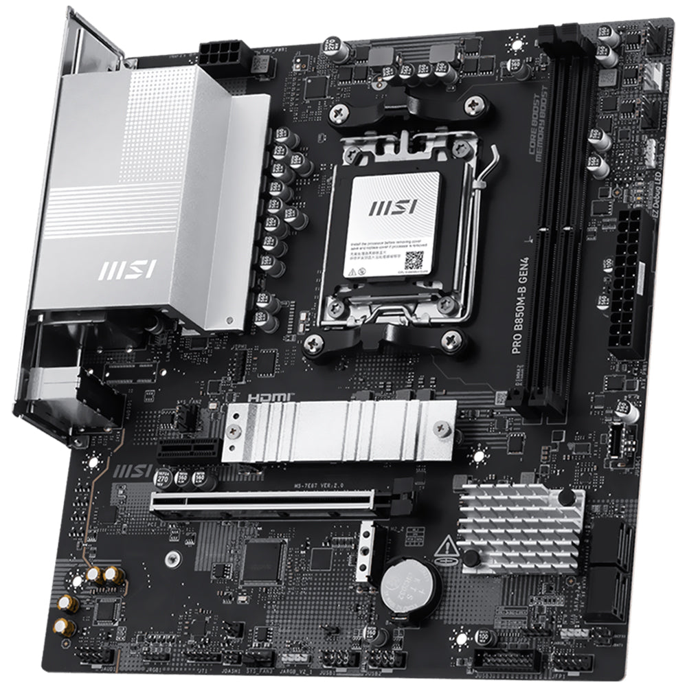 Placa Mãe MSI Pro B850M-B Gen4 Socket AM5 Socket / DDR5