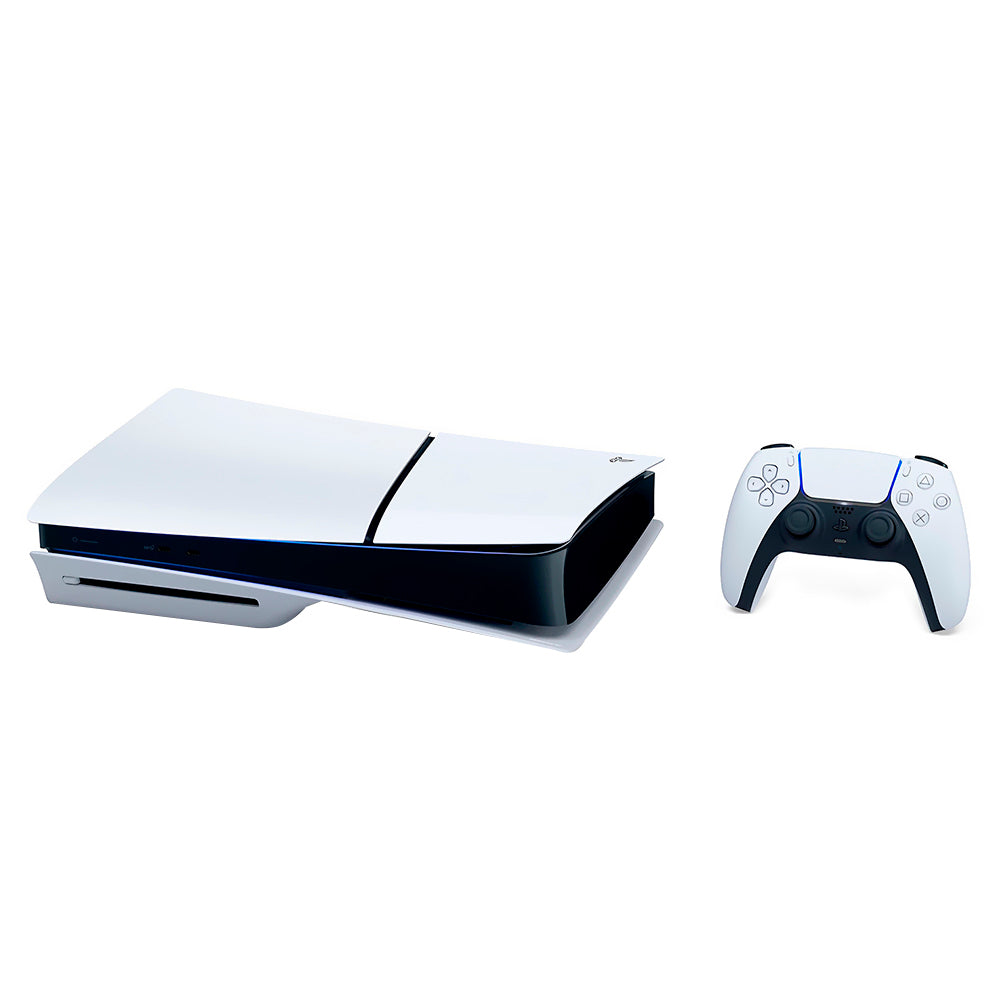 Console Sony PlayStation 5 Slim 1TB / Bivolt - Branco + Jogo Fortnite Flowering Chaos (Americano)