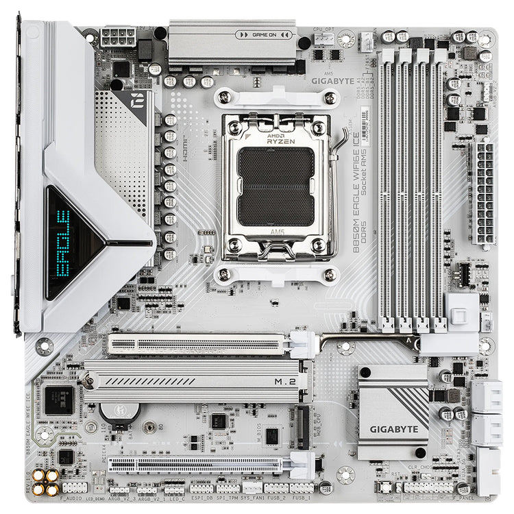 Placa Mãe Gigabyte B850M Eagle Wi-Fi 6E Ice Socket AM5 / DDR5