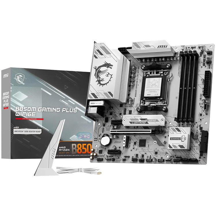 Placa Mãe MSI B850M Gaming Plus Wi-Fi6E Socket AM5 / DDR5