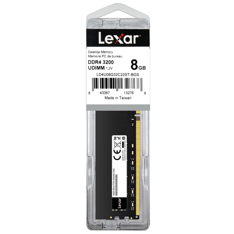 Memória RAM Lexar DDR4 8GB 3200MHz