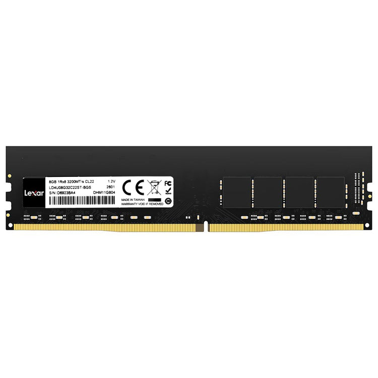 Memória RAM Lexar DDR4 8GB 3200MHz