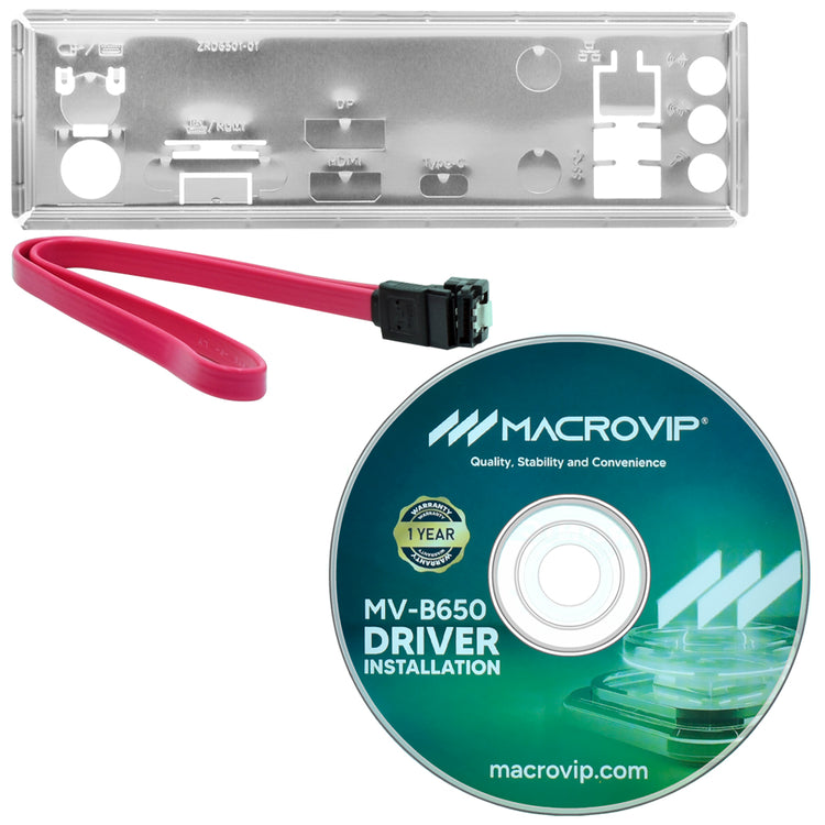 Placa Mãe Macrovip MV-B650 Socket AM5 / VGA / DDR5