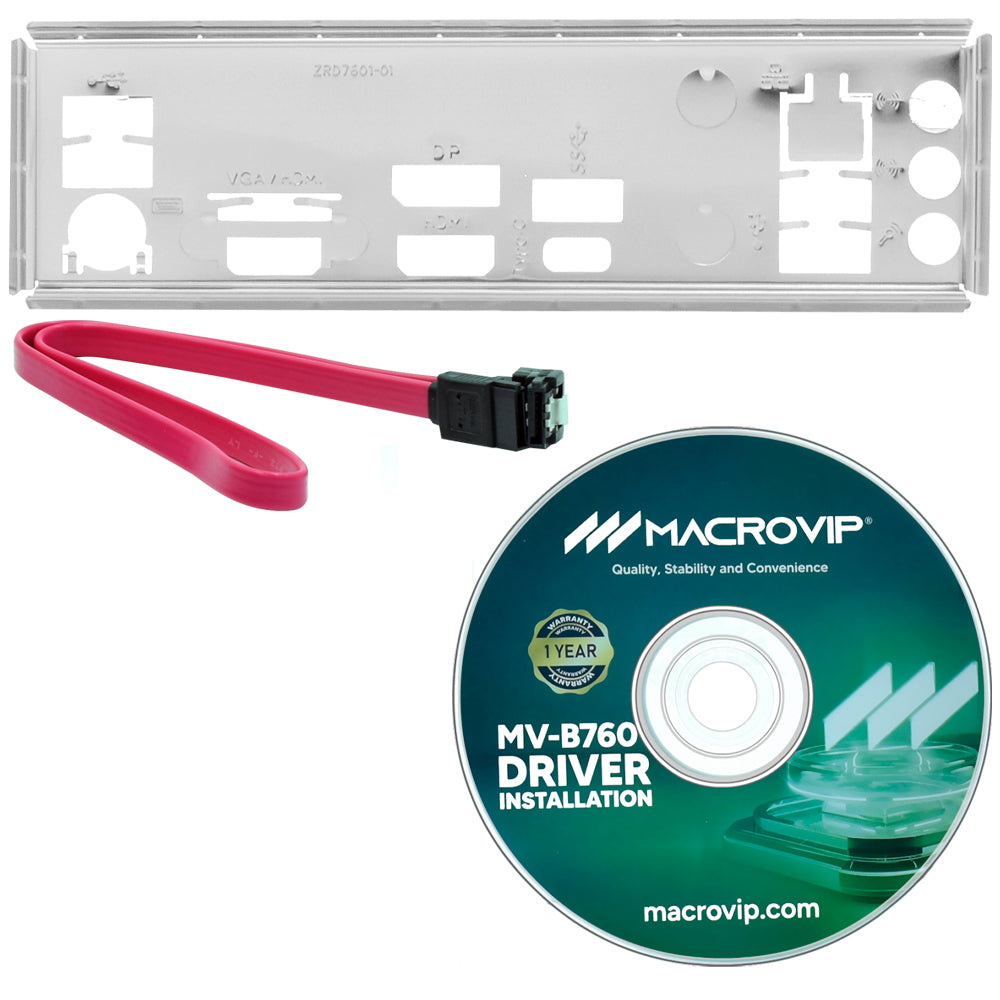 Placa Mãe Macrovip MV-B760 Socket LGA 1700 / VGA / DDR5