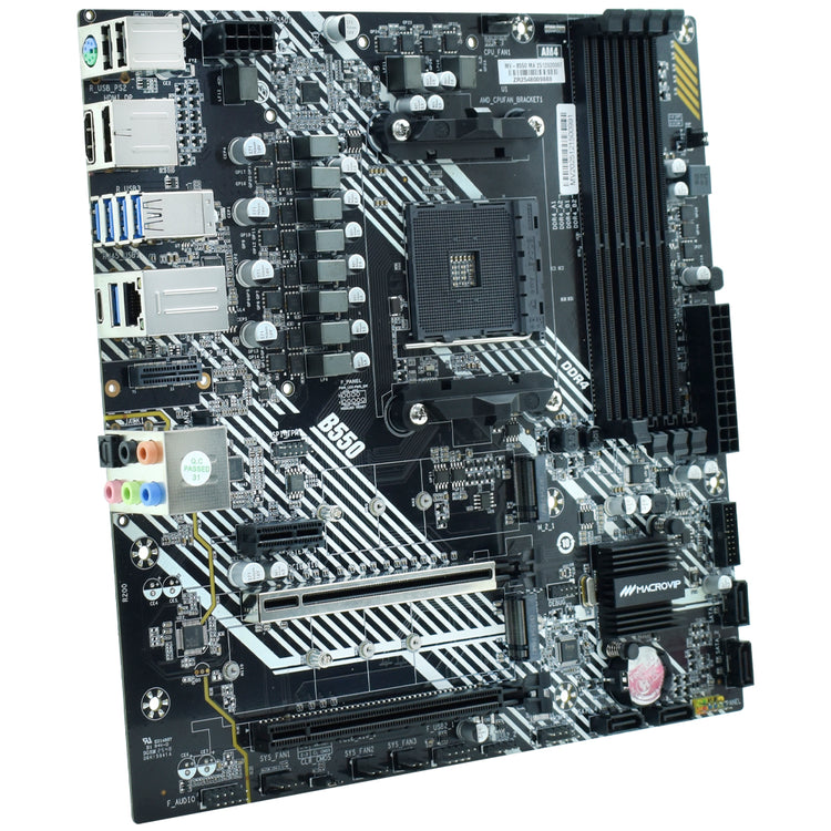 Placa Mãe Macrovip MV-B550 Socket AM4 / DDR4
