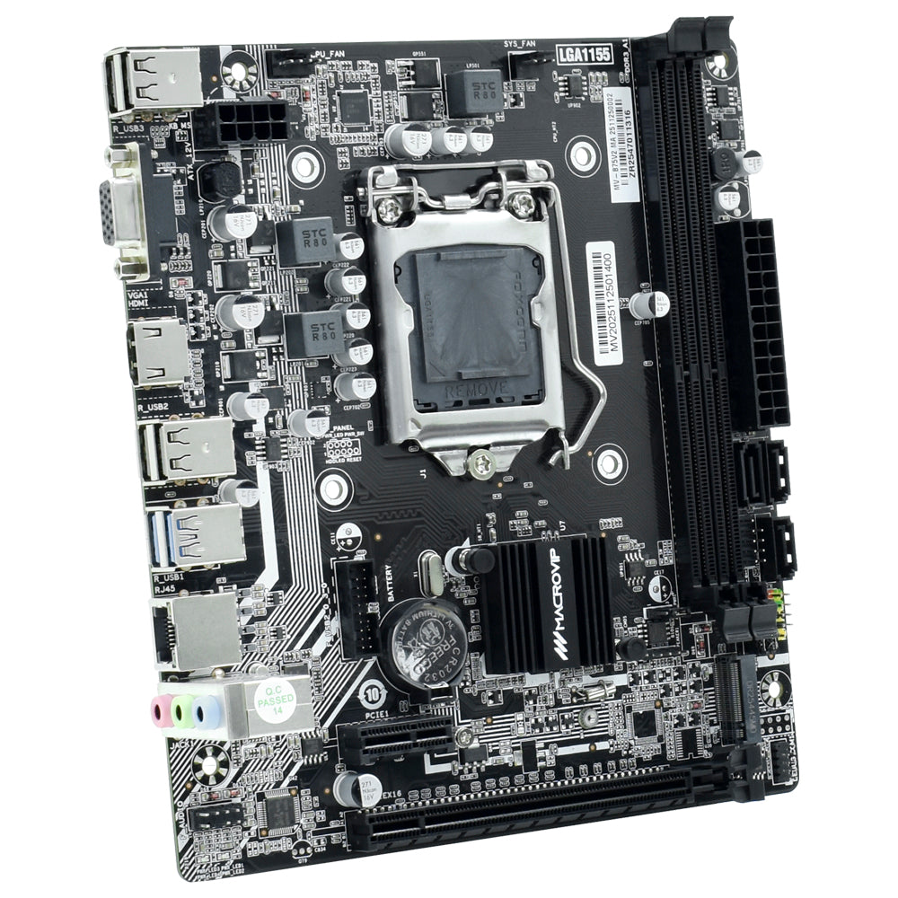 Placa Mãe Macrovip MV-B75V2 Socket LGA 1155 / VGA / DDR3