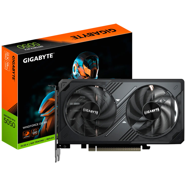 Placa de Vídeo Gigabyte Windforce OC 8GB GeForce RTX5050 GDDR6