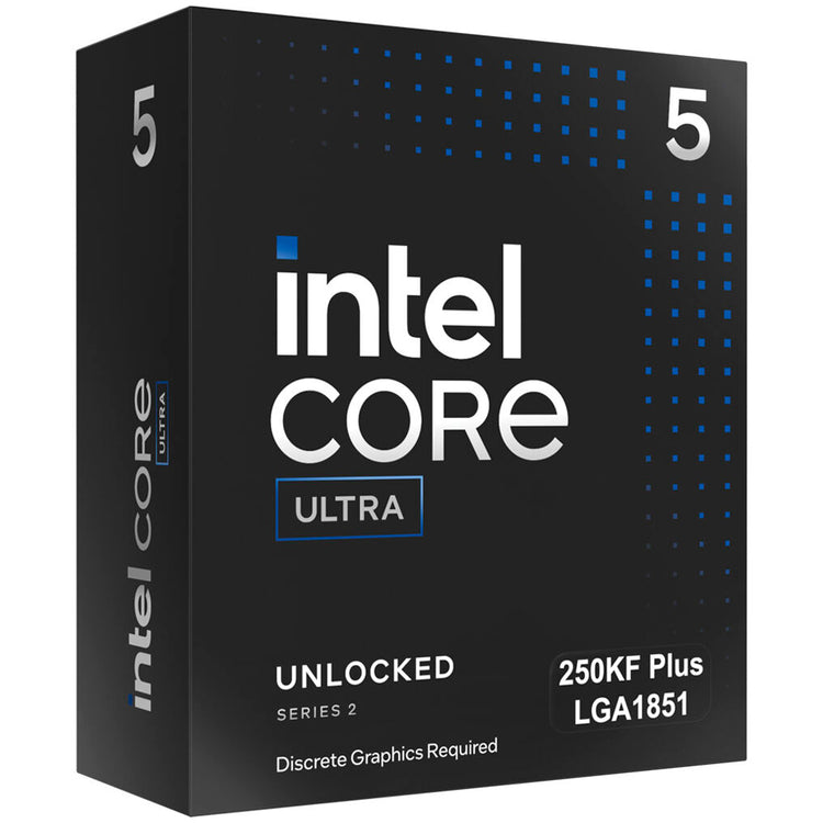 Processador Intel Core Ultra 5 250KF Plus Socket LGA 1851 / 4.2GHz / 30MB