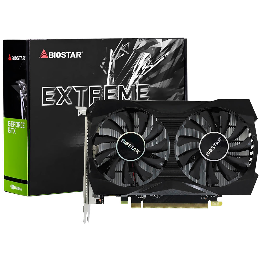 Placa de Vídeo Biostar Extreme Gaming 4GB GeForce GTX1050 GDDR5